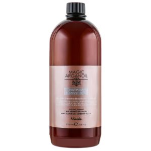 Интензивна изглаждаща маска за къдрави, хвърчащи и непокорни коси - Nook Magic Arganoil Discipline Intensive Mask- 1000ml
