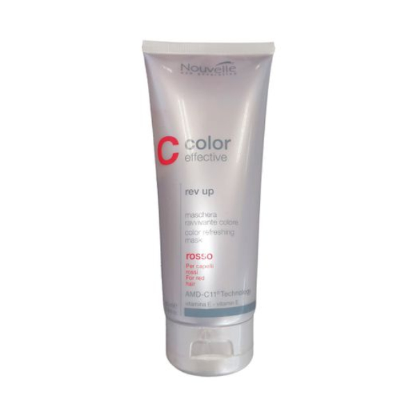 Цветна тонизираща маска за коса за освежаване на цвета с Витамин Е -  Nouvelle Rise Up - 200ml - Всичко за косата