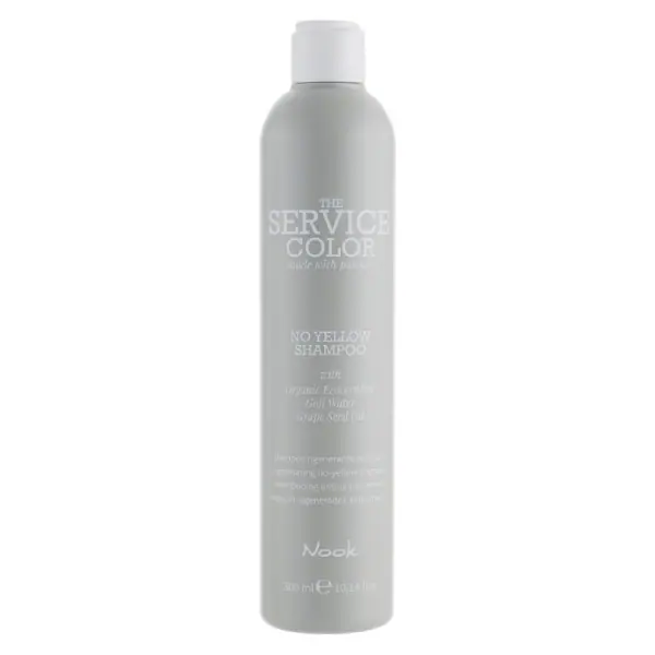 Матиращ анти - жълт шампоан за руса коса - Nook the Service Color No Yellow Shampoo- 300ml