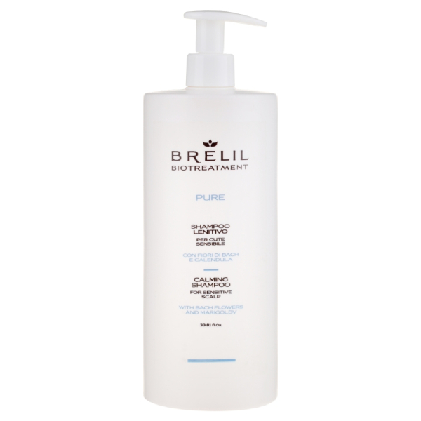 Деликатен успокояващ шампоан за чувствителен скалп- Brelil - Biotreatment Pure Calming Shampoo 1000ml