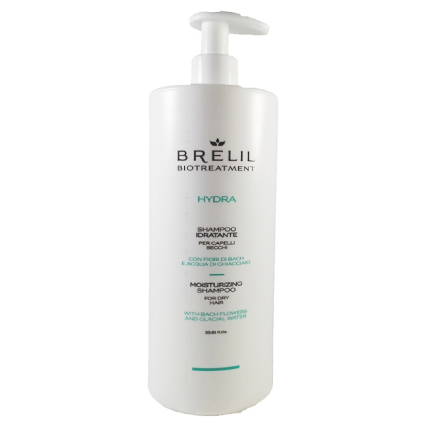 Дълбоко хидратиращ шампоан за суха коса- Brelil - Biotreatment Hydra  Moisturizing Shampoo 1000ml - Всичко за косата