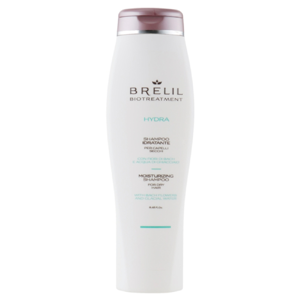 Дълбоко хидратиращ шампоан за суха коса- Brelil - Biotreatment Hydra  Moisturizing Shampoo 250ml - Всичко за косата