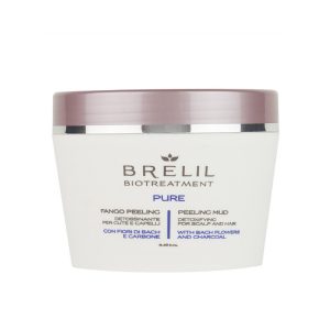 Пилинг маска за почистване на скалпа с активен въглен - Brelil - Biotreatment Pure Peeling Mud 250ml