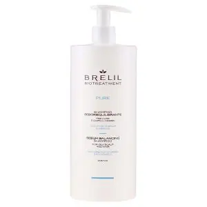 Себобалансиращ шампоан за мазна коса- Brelil - Biotreatment Pure Sebum Balancing Shampoo 1000ml