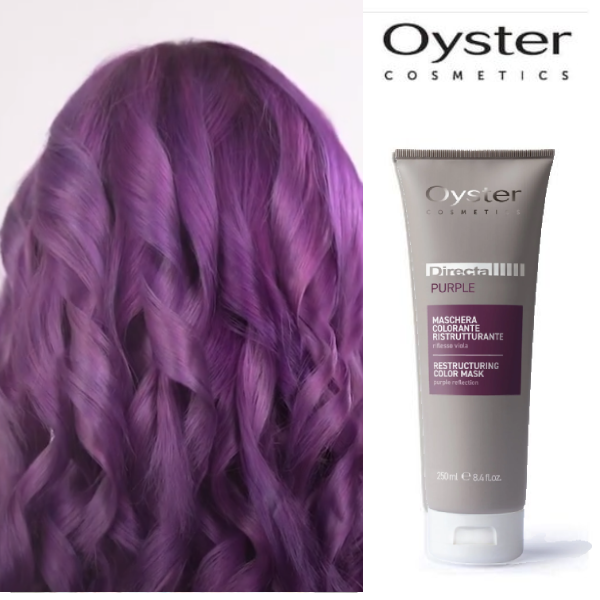 Цветна тонираща реструктурираща маска за коса за освежаване на цвета – Oyster Directa – 250ml
