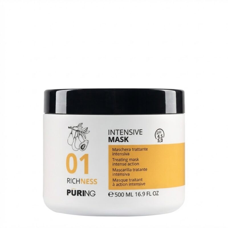 Подхранваща интензивна маска за суха и третирана коса –PURING -RICHNESS- 500ml